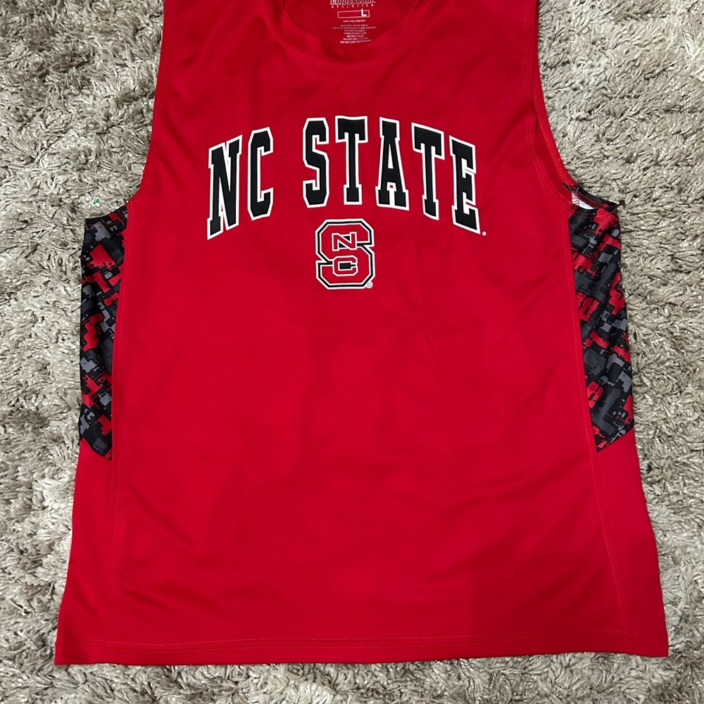 NC State Colosseum Red Athletic Tank Top